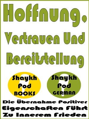 cover image of Hoffnung, Vertrauen Und Bereitstellung